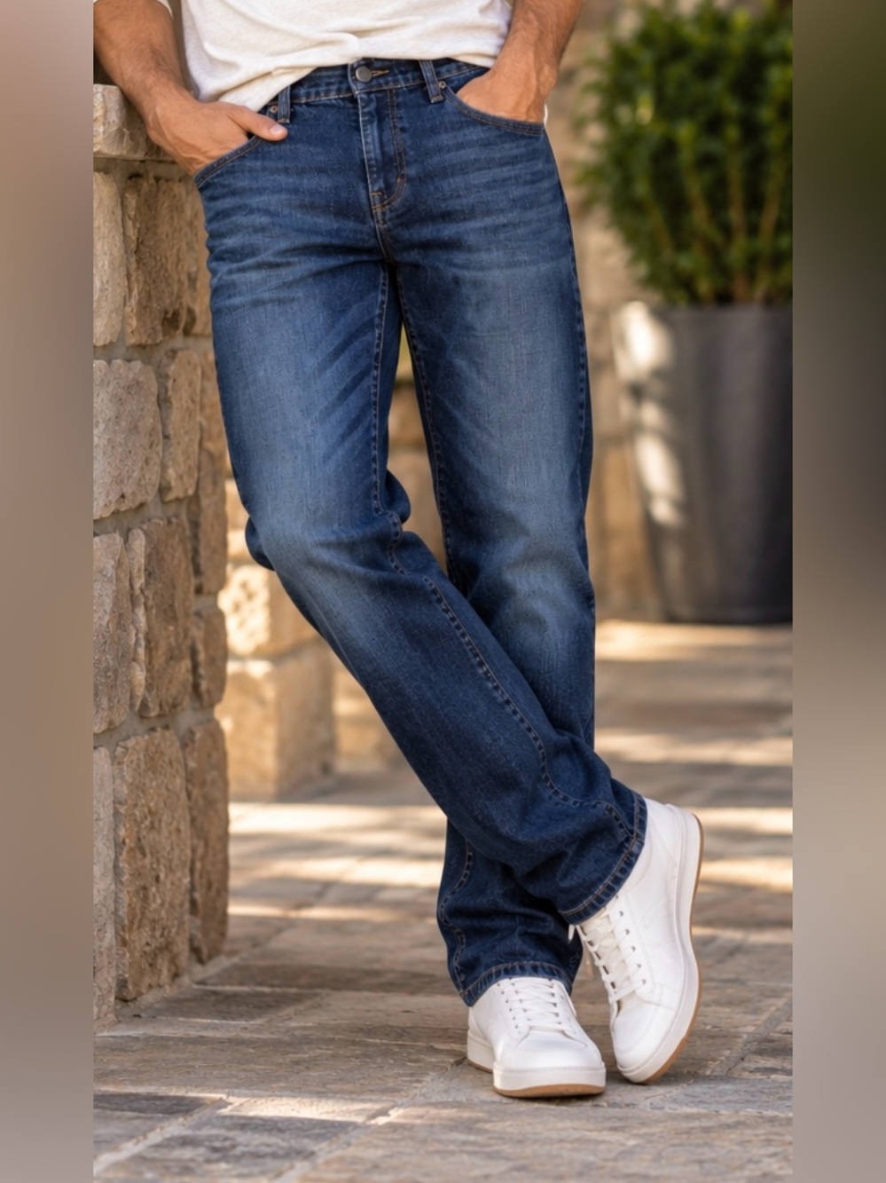 Levi’s 505 Men’s Jeans W40 L32 – Dark Wash Regular Fit Straight Leg